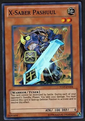 Yugioh X-Saber Pashuul TU07-EN004 Super Rare - VLP • $11.50