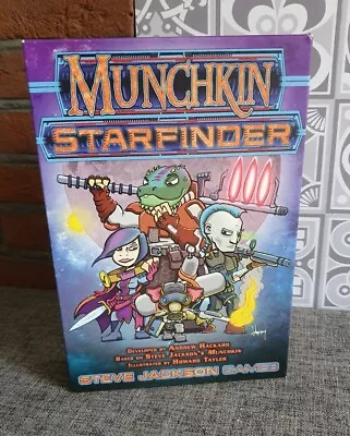 Munchkin Starfinder Card Game Steve Jackson Games Based On RPG Roleplaying Game • £19.99