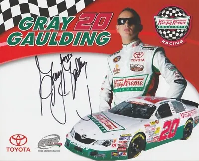 2013 Gray Gaulding Signed Krispy Kreme Toyota Camry NASCAR K&N Postcard • $9.99