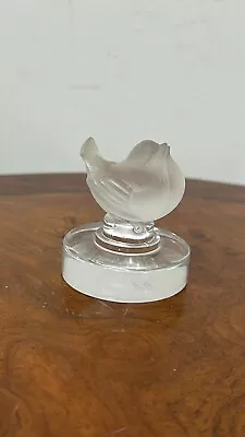 Vintage Small Art Glass Bird Signed Lalique • £20