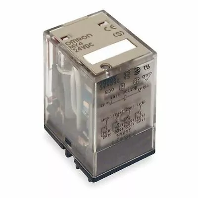 Omron My4n-Ac110/120(S) General Purpose Relay 120V Ac Coil Volts Square 14 • $13.45