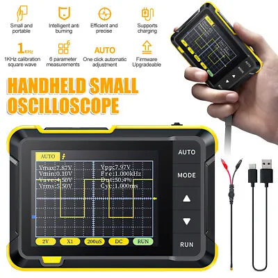 DSO 152 Handheld Oscilloscope Non Periodic 200khz Digital Signals Lightweight UK • £23.99