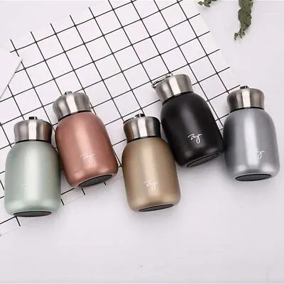£10.46 • Buy Small Thermos Cup Mini Travel Drink Mug Coffee Cup Stainless Steel Vacuum Flask