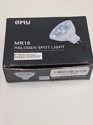 GMY MR16 Halogen Light Bulbs 35W 12V GU5.3 Spotlights For Ceiling Light 3000k • £13.95