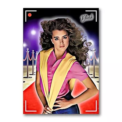 Brooke Shields Photogenic Sketch Card Limited 04/30 Dr. Dunk Signed • $6.99