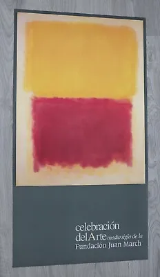 Beige Yellow And Purple Mark Rothko Offset Lithograph • £45