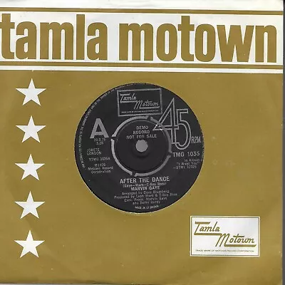 Marvin Gaye  After The Dance  7  Vinyl Northern Soul Tamla Motown TMG 1035 Demo • £8.99