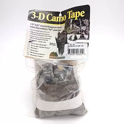 UNDERBRUSH 3D Camo Tape MOSSY OAK Leafy Material 15' X 3  Roll Hunting Blind • $17.99