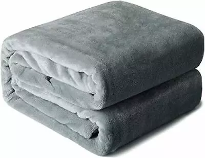 EIUE Flannel Fleece Blanket Twin Size 320GSM Luxury Bed BlanketMicrofiber • $16.39