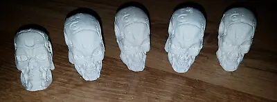 £14.49 • Buy Terminator 2 T-800 Head Skull 1/6 Scale Unpainted Plaster Figures X 5 New 