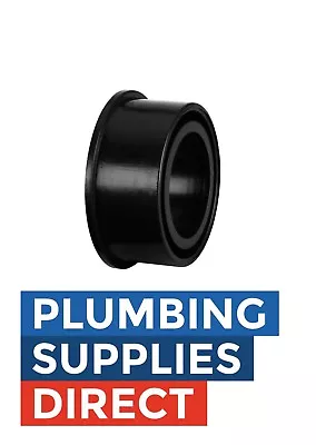 * Waste - Boss Pipe SW80 Connector Solvent Weld 36mm 1-1/4  Waste Adapter Black • £3.99