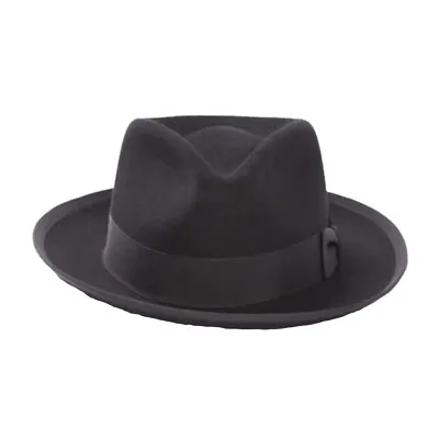 Stetson Mens Wool Felt Whippet Fedora Hat • $109.99