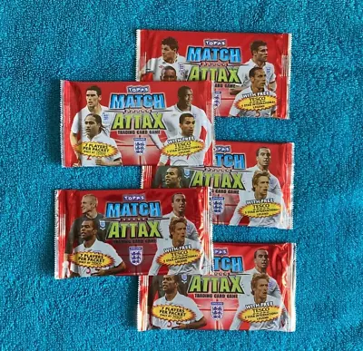 Match Attax 2010 World Cup 5 Packs Of Tesco Edition Cards. • £12.50