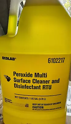 ECOLAB Multi Surface Cleaner And  Disinfectant Ready To Use  1 Gallon • $30.99