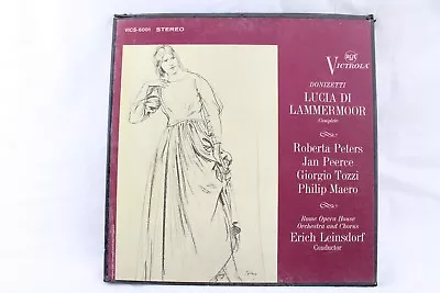 Erich Leinsdorf Donizetti Lucia Di Lammermoor 2 X LP Box Set RCA Victrola  • $9.11