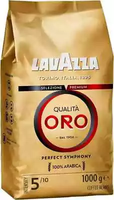 Lavazza Qualità Oro Coffee Beans Ideal For Bean To Cup 1 Kg (Pack Of 1) • £9.50