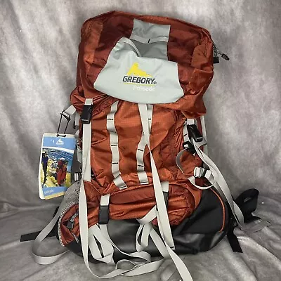 NWT Gregory Palisade Size Small Internal Frame Hiking Backpack Orange Adobe 75L • $99.99