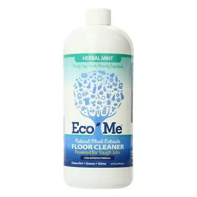 Floor Cleaner Herbal Mint 32 Oz  By Eco-Me • $21.92