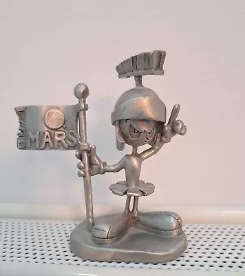 Rare Vintage Pewter Marvin The Martin Rawcliffe Figure  • £29