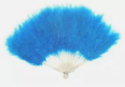 ZUCKER Feathers - Small Marabou Feather Hand Fan - Folding Flapper Fan - Fun • $18.99