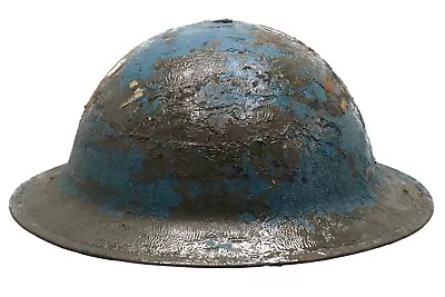 Original US WWI M.S.G. M1917 Steel Doughboy Helmet • $165