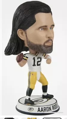 Aaron Rodgers Green Bay Packers Variant Bighead Bobblehead Only 72 Made. New • $68