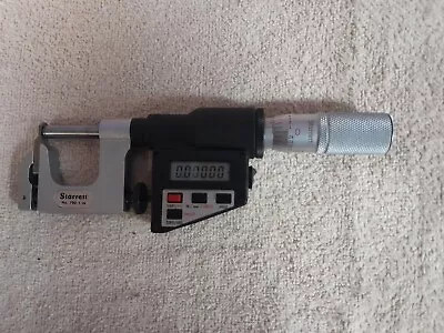 Starrett Electronic Multi-Anvil Micrometer With One-Piece Spindle 790AFL-1 • $120
