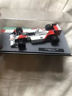 F1 Mclaren MP 4/4 1988 Ayrton Senna Car Model • £14