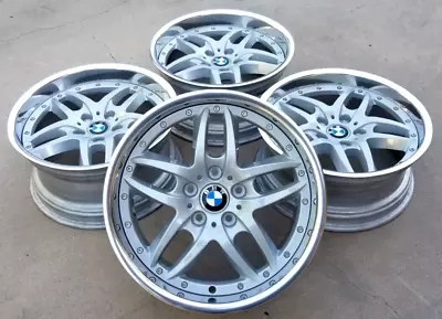 BMW E39 M5 Touring OEM Cromodora Style 71 Staggered 18  2-Piece Restored Wheels • $2895