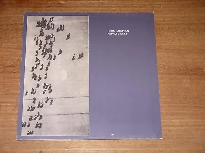 John Surman 'Private City' 1988 German-issue ECM Records LP • £10.50