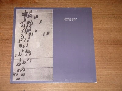John Surman 'Private City' 1988 German-issue ECM Records LP • £10.50