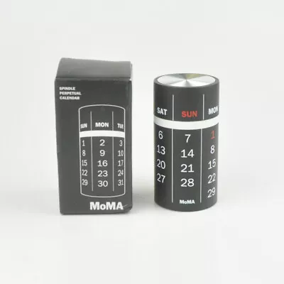 Spindle Perpetual Calendar - Moma - The Museum Of Modern Type - Rotation • $54.61