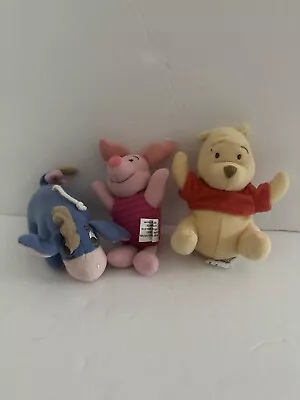 Vintage Graco Winnie The Pooh Open Top Baby Plush Eeyore Piglet Pooh • $20