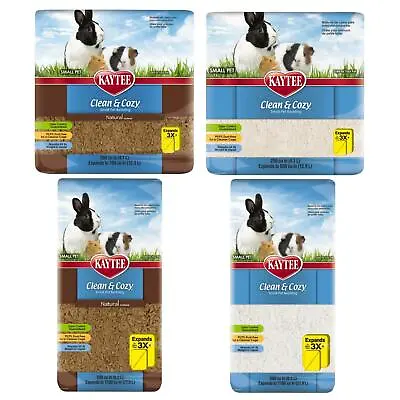 Kaytee Clean & Cozy Paper Pet Bedding Super Absorbent Small Animal Forage • £14.34