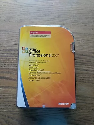 New Microsoft Office Professional 2007 Upgrade (SKU-269-11093) • $49.99