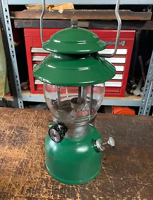 Vintage Coleman Model 201 Kerosene Pressure Lantern Camping Outdoors USA • $139.94