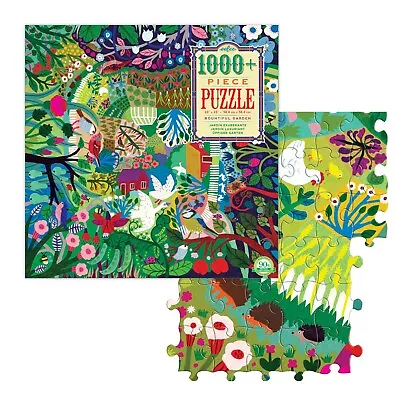 Bountiful Garden 1000 Piece Jigsaw Puzzle By EeBoo • $47.99