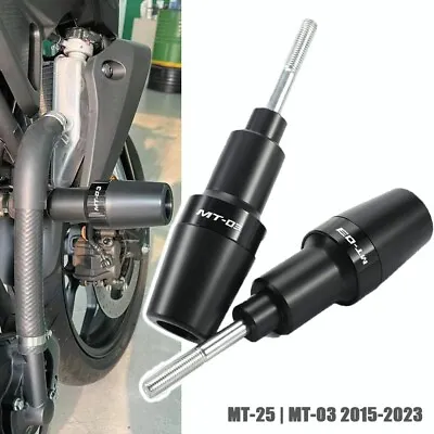 CNC Frame Sliders Crash Protector For YAMAHA MT03 MT25 2015-2022+ 2021 MT-03 • $25.65