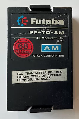 $40 • Buy Futaba FP-TD-AM Transmitter Module 72MHz On Channel 68 AM