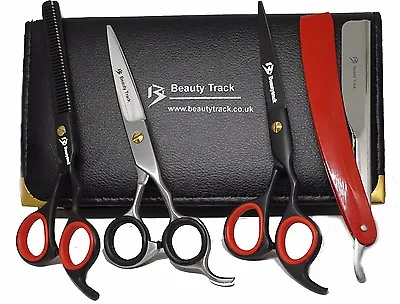 5.5  Professional Salon Hairdressing Hair Cutting Thinning Barber Scissors - Set • £34.99