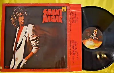 Sammy Hagar 'Street Machine' LP IN SHRINK • $12.95