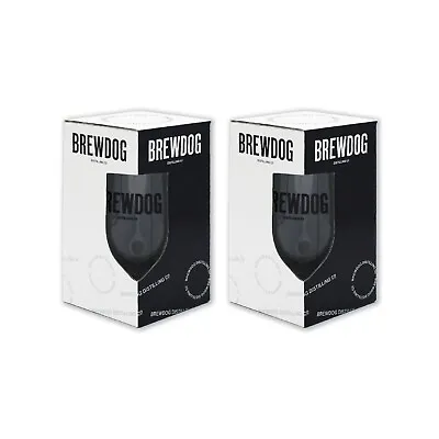 Brewdog Half Pint Glass X 2 - Beer Glass In Gift Box Brand New Party Bar Crafted • £9.99