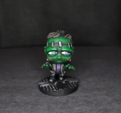 3D Printed Painted Chibi Frankenstein Monster Resin Horror Miniature • $30