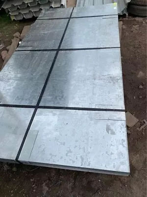 Galvanised Steel Metal Sheet Plate 8x4 2500x1250mm Full Size Large 1mm 2mm 3mm • £216