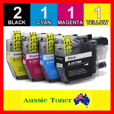 5x Ink Cartridges LC-3317 LC3317 For Brother MFC-J6930DW MFC-J5730DW MFC-J6530DW • $26.20