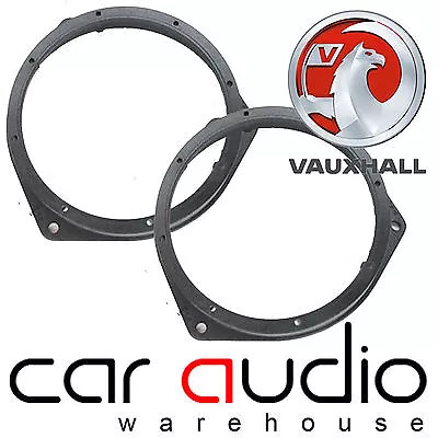 Vauxhall Corsa C 2000-06 6.5  17cm Front Door Car Speaker Ring Adaptors SAK-3001 • £8.85