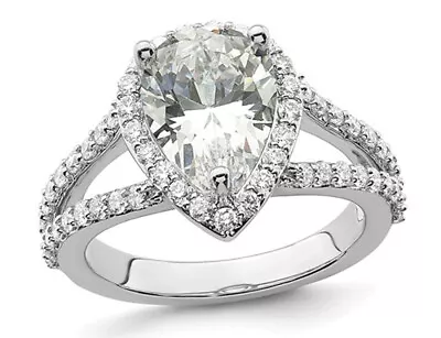 2.85 Carat (ctw VS2 G-H) Certified Lab-Grown Diamond Engagement Ring 14K Gold • $2495