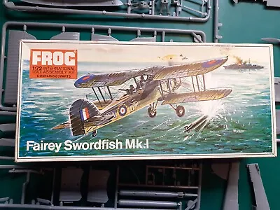 FROG Fairey Swordfish Mk.1 1/72 Missing Wheels Serial F258 • £3.99