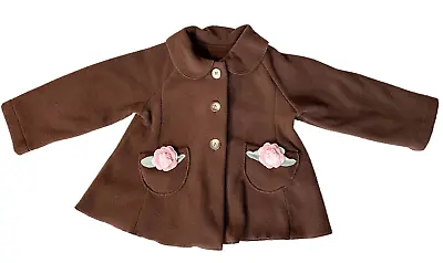 Girl Toddler Mack & Co Fleece Coat Sz 4 • $18