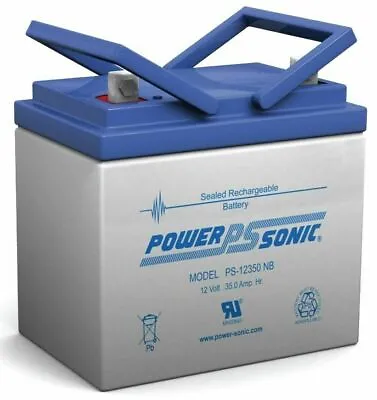 12V 35Ah U1 Hoveround MPV1 MPV2 MPV3 MPV4 MPV5 Battery POWER-SONIC • $81.99